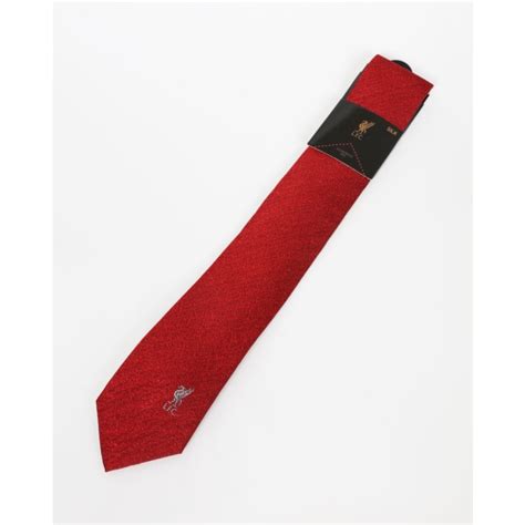 lfc silk red tie.